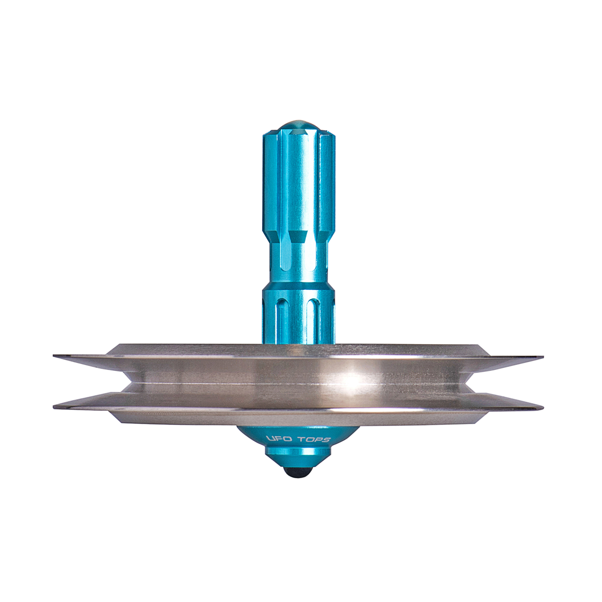 Lubbock Lights Metal Spinning Top UFO Tops