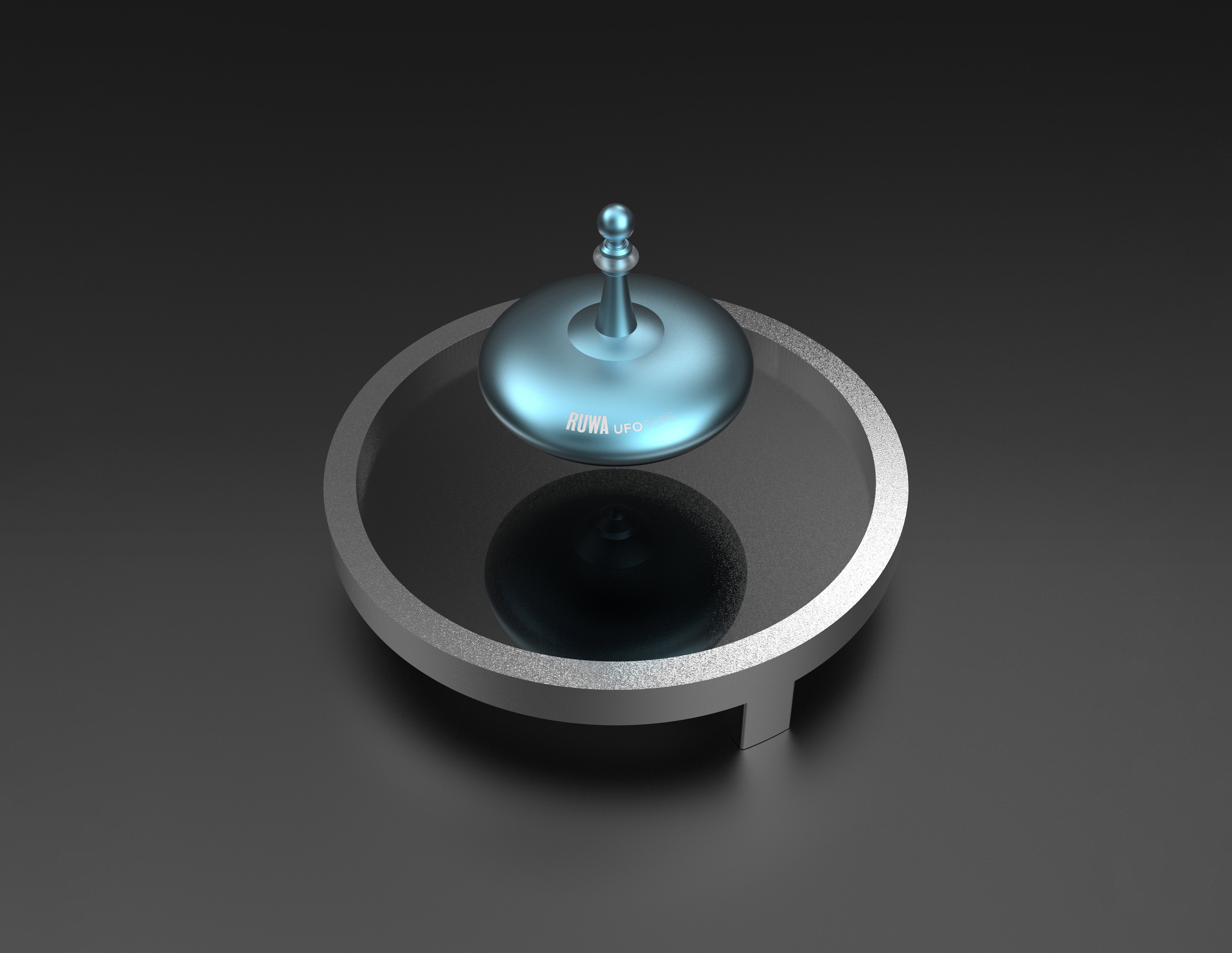 Precision Metal Spinning Tops Based On UFO Sightings – UFO Tops