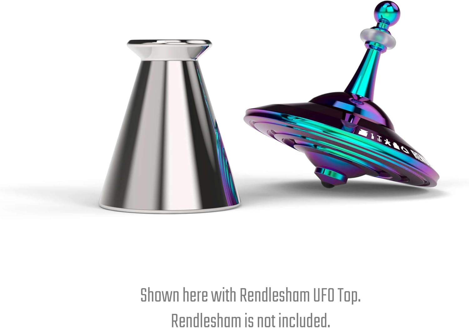 Light Ray Base • Metal Dock and Display Compatible with All UFO Tops Models