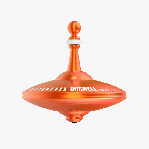 UFO Tops – Roswell Metal Spinning Top • Inspired by the 1947 Roswell UFO Crash