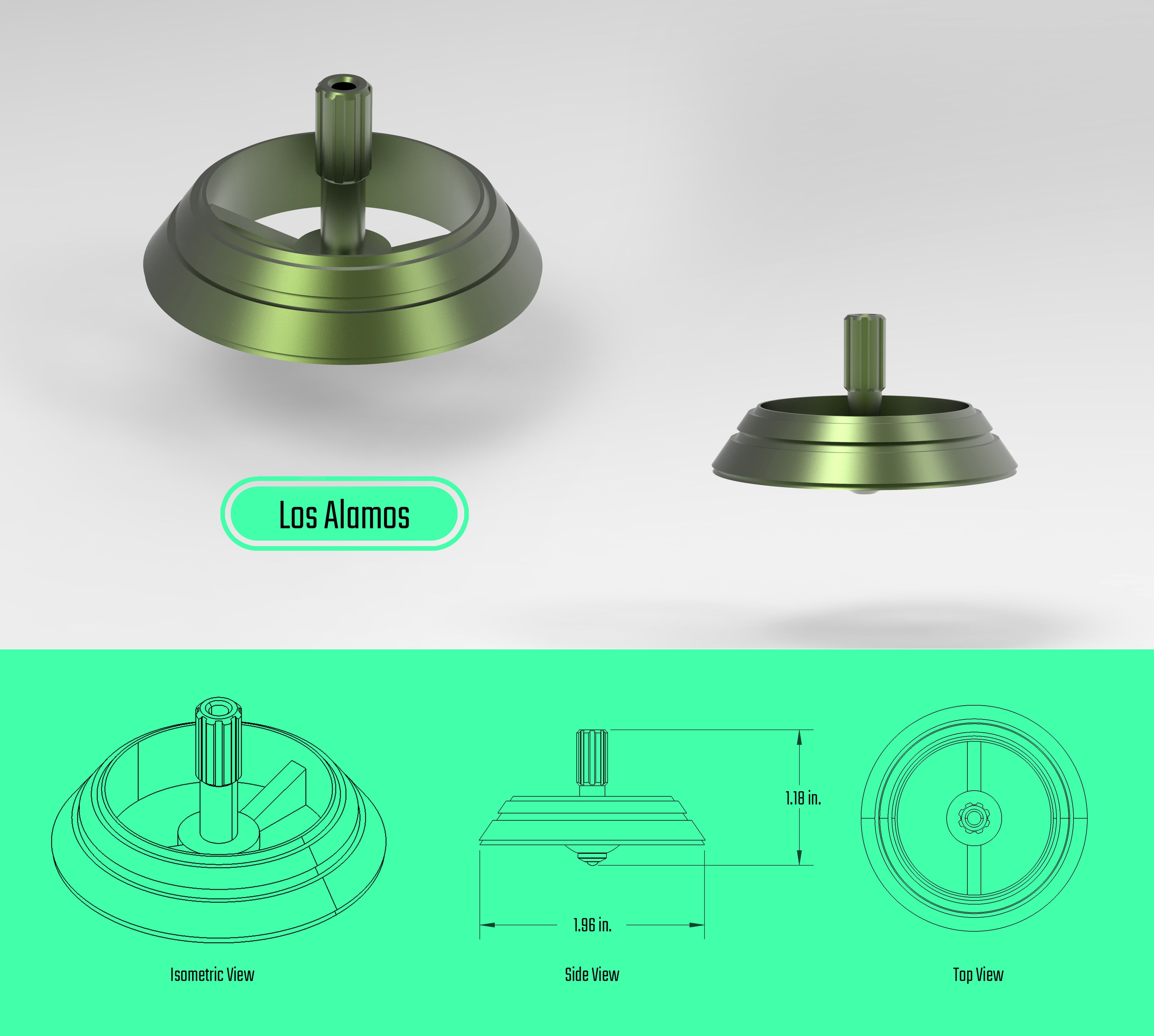 Los Alamos • Inspired by the 1948 Los Alamos Green Fireball